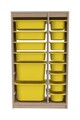 Dulap multifunctional, Estella, Montana Xs 2D4N8U, Sonomo / Galben