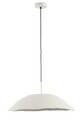 Lustra Mandla, Bizzotto, Ø60.5 x 25 cm, 1 x E27, 25W, metal, alb
