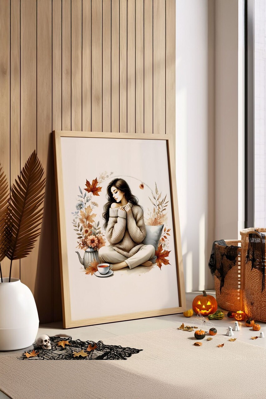 Tablou decorativ, Arthllwnmodel102-3348, MDF, Multicolor — imaginea 2