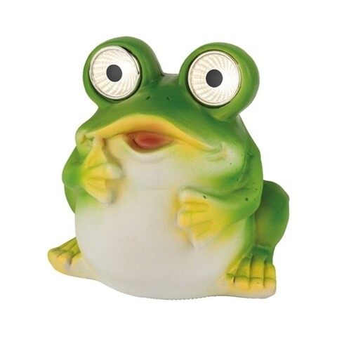 Poza Lampa solara de gradina Frog, Lumineo, H12 cm, verde