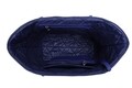 Geanta Juicy Couture 168, 45x13x30 cm, piele ecologica, albastru sax/albastru inchis