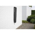 Uscator rufe cu montare pe perete + husa de protectie, Brabantia, WallFix, 24 m capacitate de uscare, cu fixare pe perete, otel, gri metalizat
