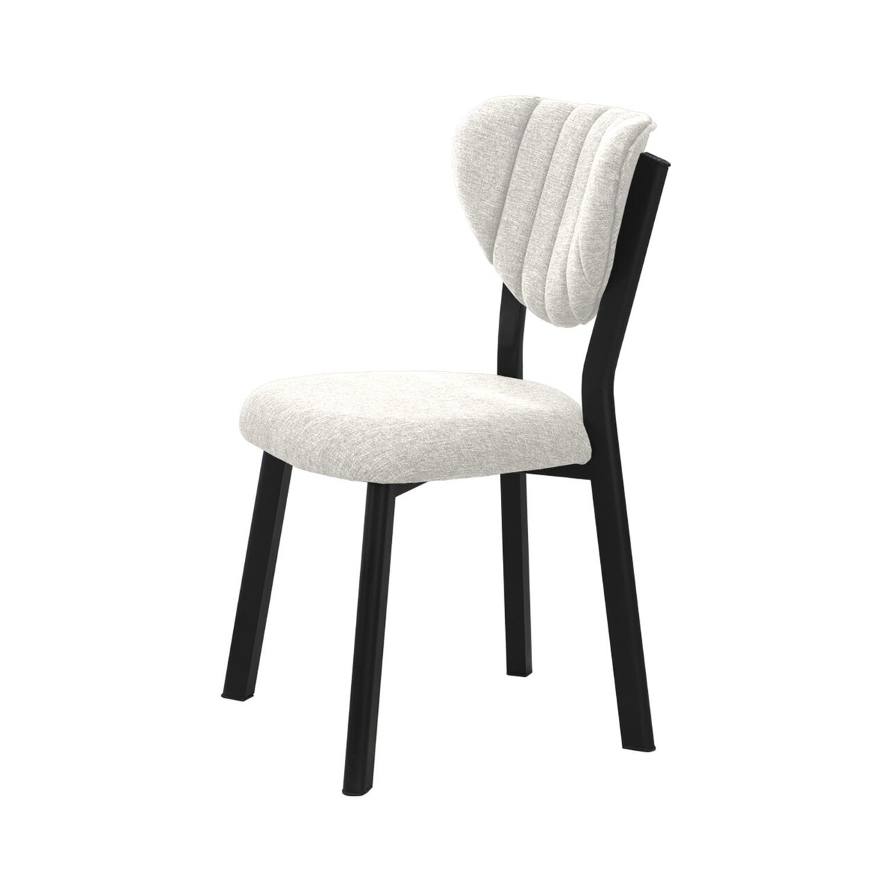 Scaun, Hanah Home, Elma, 47x85x45 cm, Crem - view 5