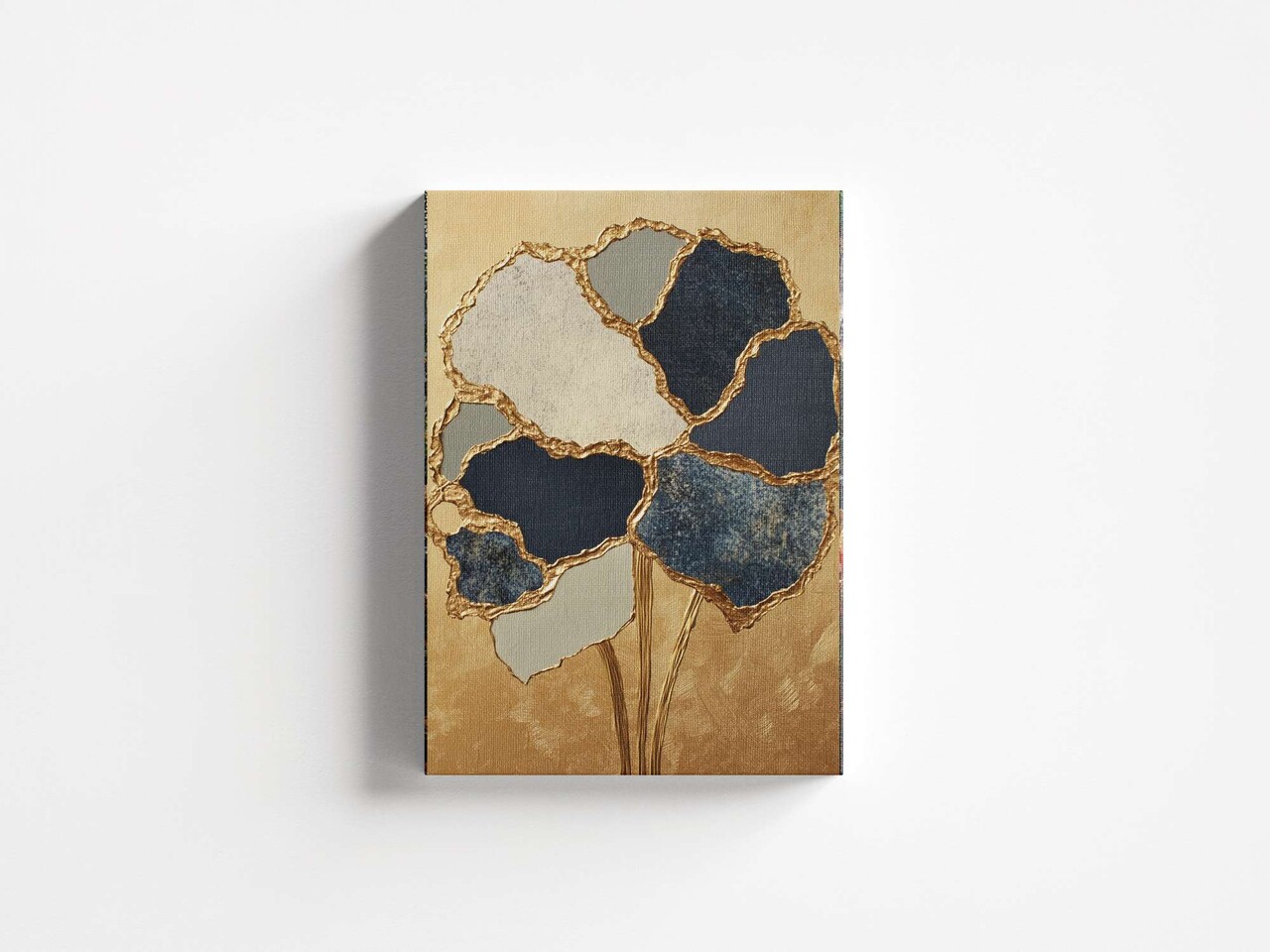 Tablou decorativ, YNS-1016-80 x 120, Lemn, Multicolor - view 4