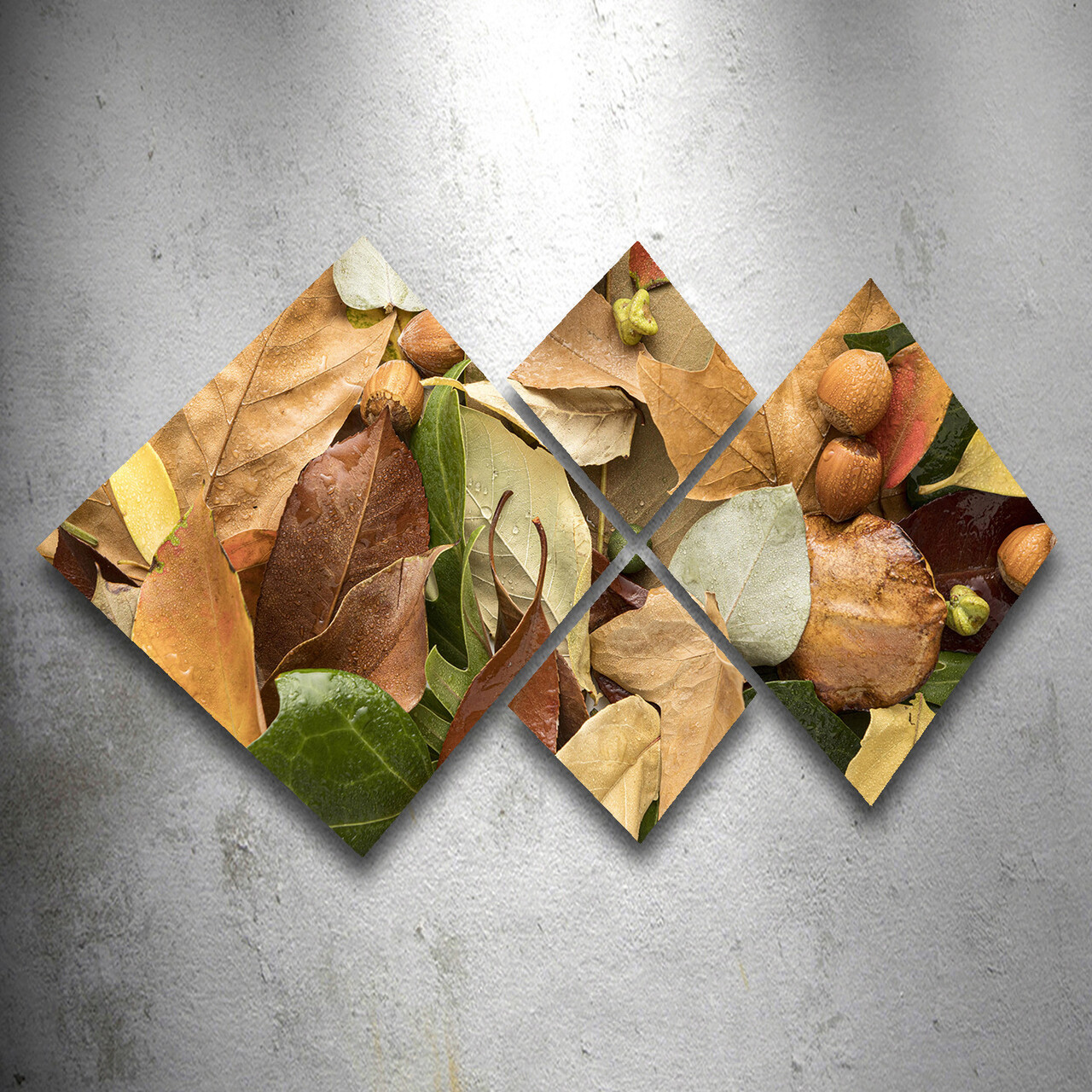 Set 4 tablouri decorative, 4MDF11484562, MDF, Imprimat UV, Multicolor - 1 | YEO