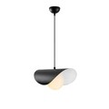 Lustra, Tatum, 584TTM2118, Metal, Alb/Negru