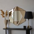 Oglinda decorativa, Neostill, Status, 60x70 cm, PAL, Bronz