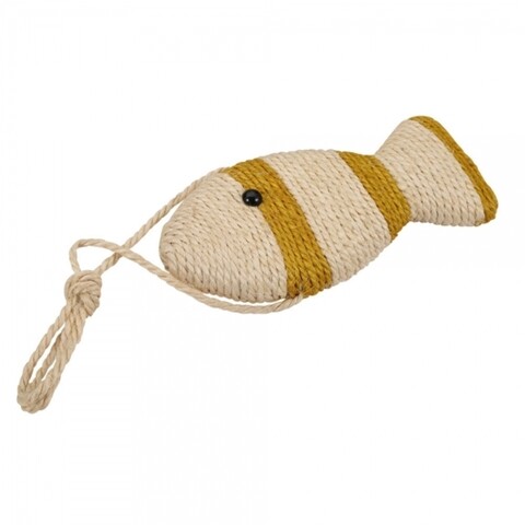 Suport de ascutit gheare pentru pisici, heart homies, fish, plastic/sisal, multicolor