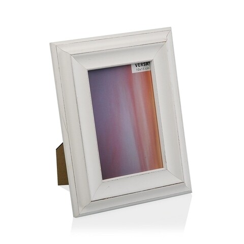Rama foto crane, versa, 10x15 cm, mdf, alb