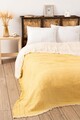 Cuvertura matlasata dubla, Muslin - Yellow v2, DC Home, Bumbac 