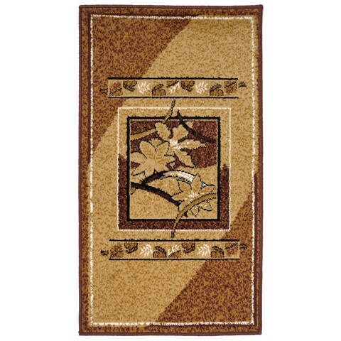 Covor vega, decorino, 160x230 cm, polipropilena, maro