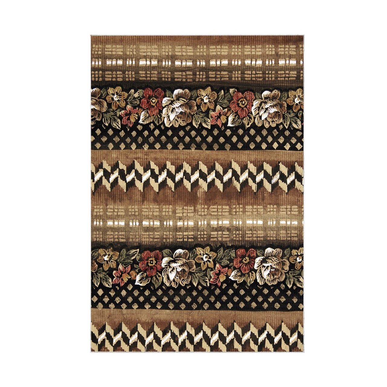 Covor, Mu127, 80x150 cm, Poliamida, Cafeniu - 1 | YEO