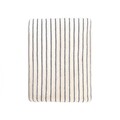 Prosop de plaja Rander, Homla, 100x190 cm, bumbac, bej/albastru