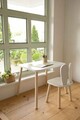 Set masa si scaun pentru copii, Bambini, Bunny One Chair Set, Alb