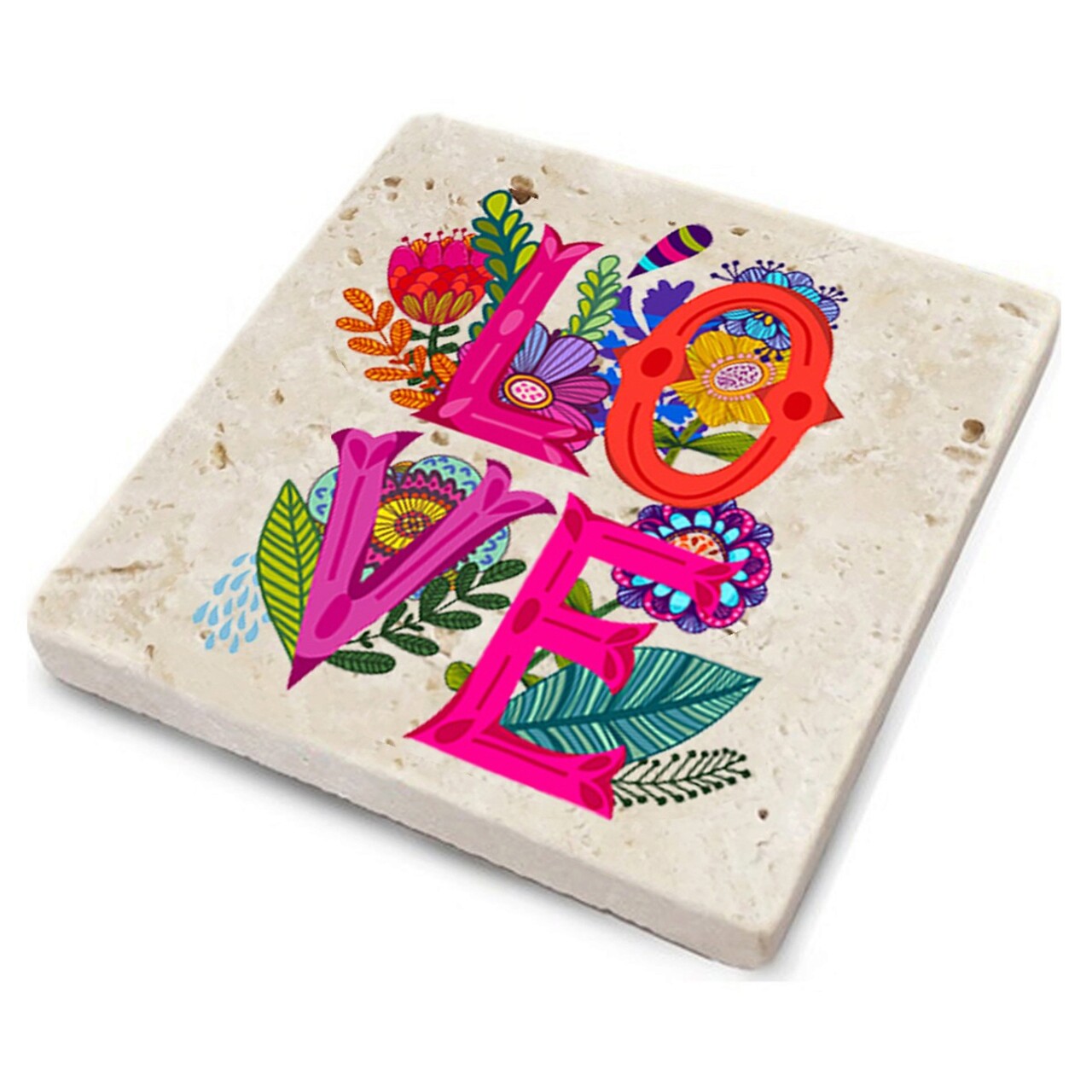 Set suporturi de pahare, Hermia, 366TYR1189, Multicolor - view 2