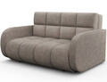 Canapea extensibila 3 locuri ELTAP, Deverio, 154x103x83 cm, lemn/poliester, bej inchis