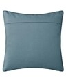 Perna decorativa, Pattern Otto, 38x38 cm, bumbac/poliester, bleu