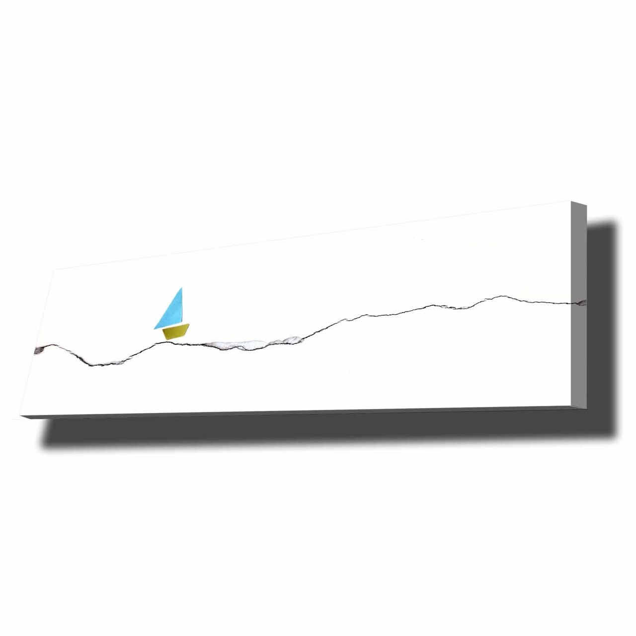 Tablou decorativ, 30902021C-017, Lemn, Multicolor - view 2