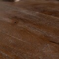 Masuta de cafea Astir, Homla, 60x39 cm, lemn, maro