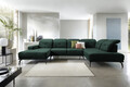 Coltar dreapta 6 locuri ELTAP, RT-35LO, Bretan, 350x205x107 cm, lemn/poliester, verde inchis