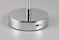 Lampa de masa Jeff, RL, 12.6x30 cm, 1.5W, 1x SMD, metal, argintiu