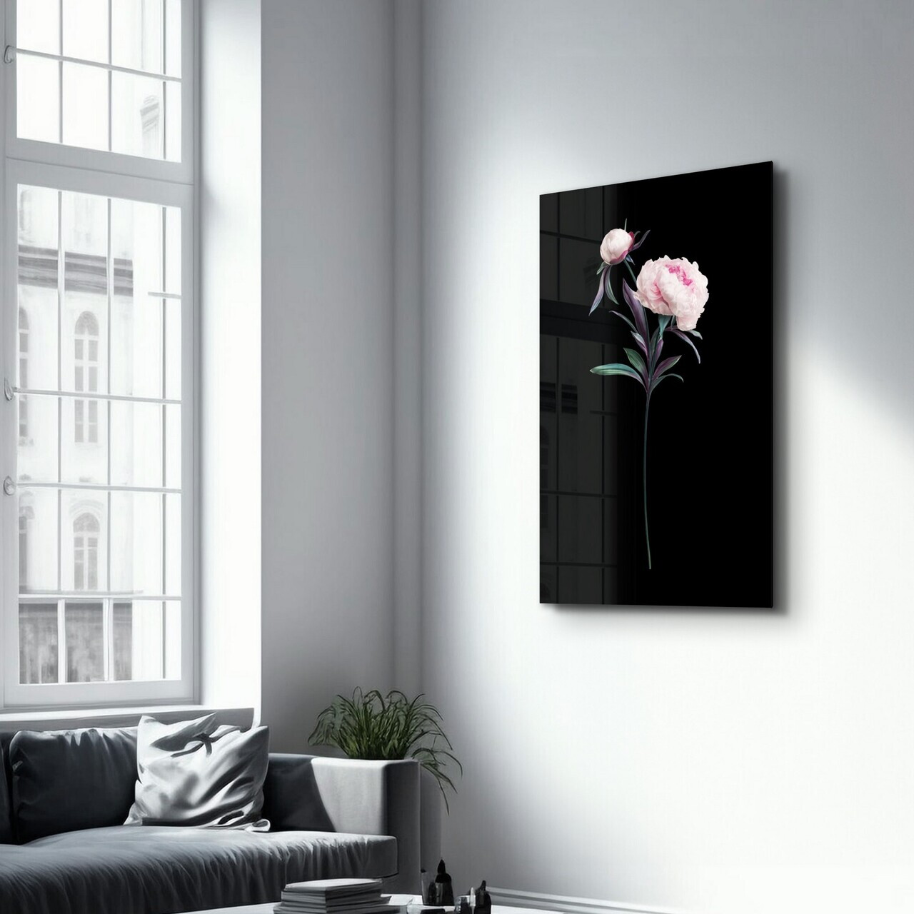 Tablou decorativ, OGLS-2095, Dimensiuni: 46 x 72 cm, Multicolor — imaginea 5
