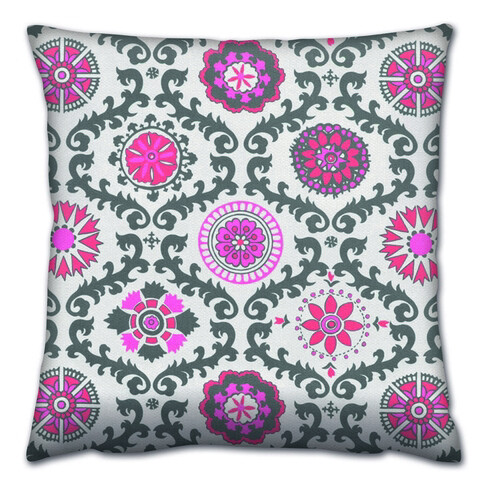 Perna, a14623, 43x43 cm, 50% bumbac / 50% poliester, multicolor