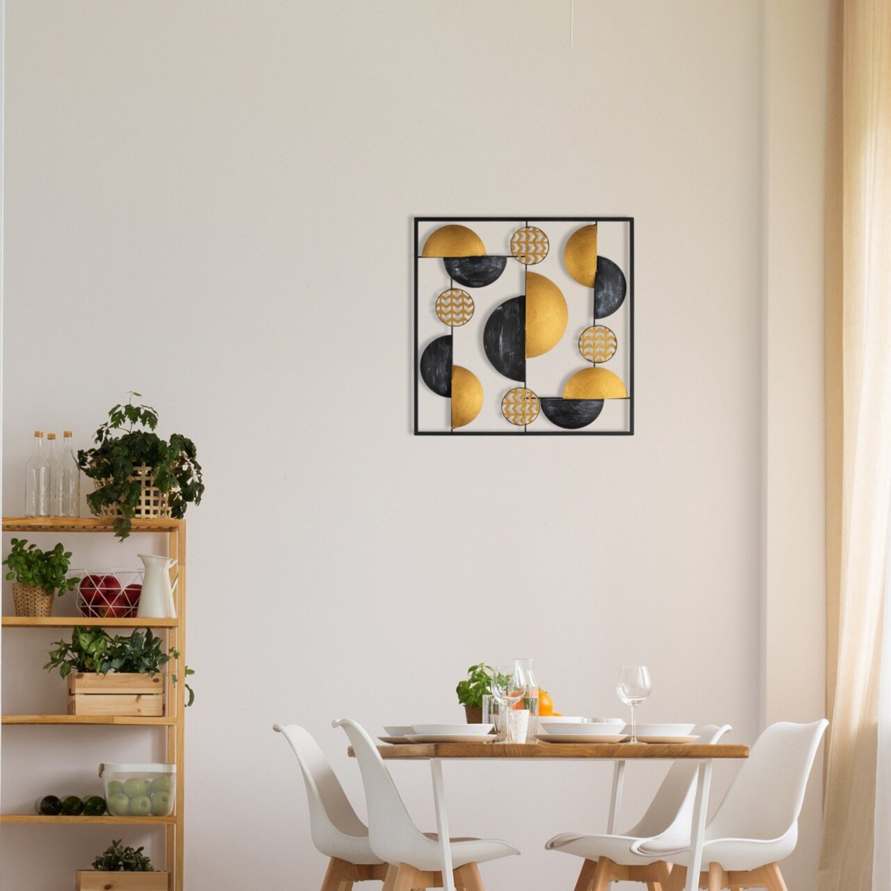 Decoratiune, Aurora, Dimensiuni: 55 x 5 x 55 cm, Multicolor - view 4