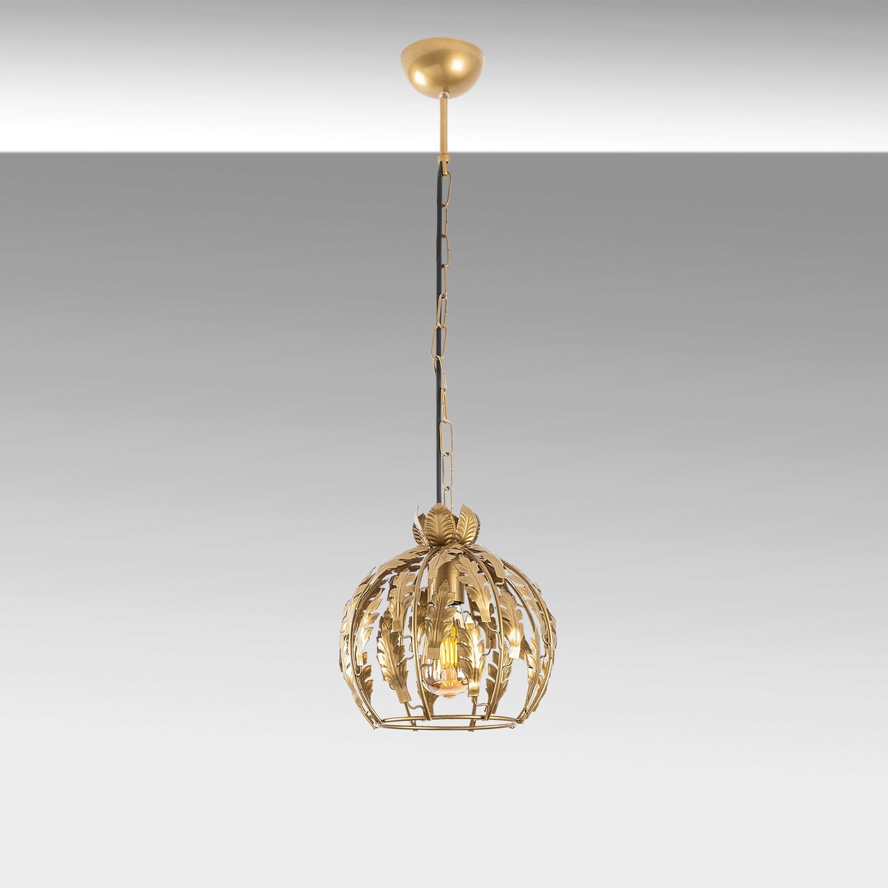Lustra, Fulgor, 942FLG1288, Metal, Auriu - 2 | YEO