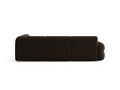 Coltar dreapta 5 locuri, Neo, Micadoni Home, 295x210x83 cm, tesatura Boucle, maro
