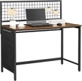 Birou, Vasagle,  118 x 60 x 114.5 cm,  otel/PAL, maro rustic