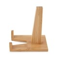 Suport pentru tableta, Compactor, 9 x 12 x 13 cm, bambus, maro