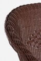 Scaun pentru gradina Alliss, Bizzotto, 58x61x74 cm, ratan/rachita, rosu ruby