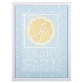 Tablou decorativ Lemon, Creaciones Meng, 30x40 cm, canvas/MDF/polistiren