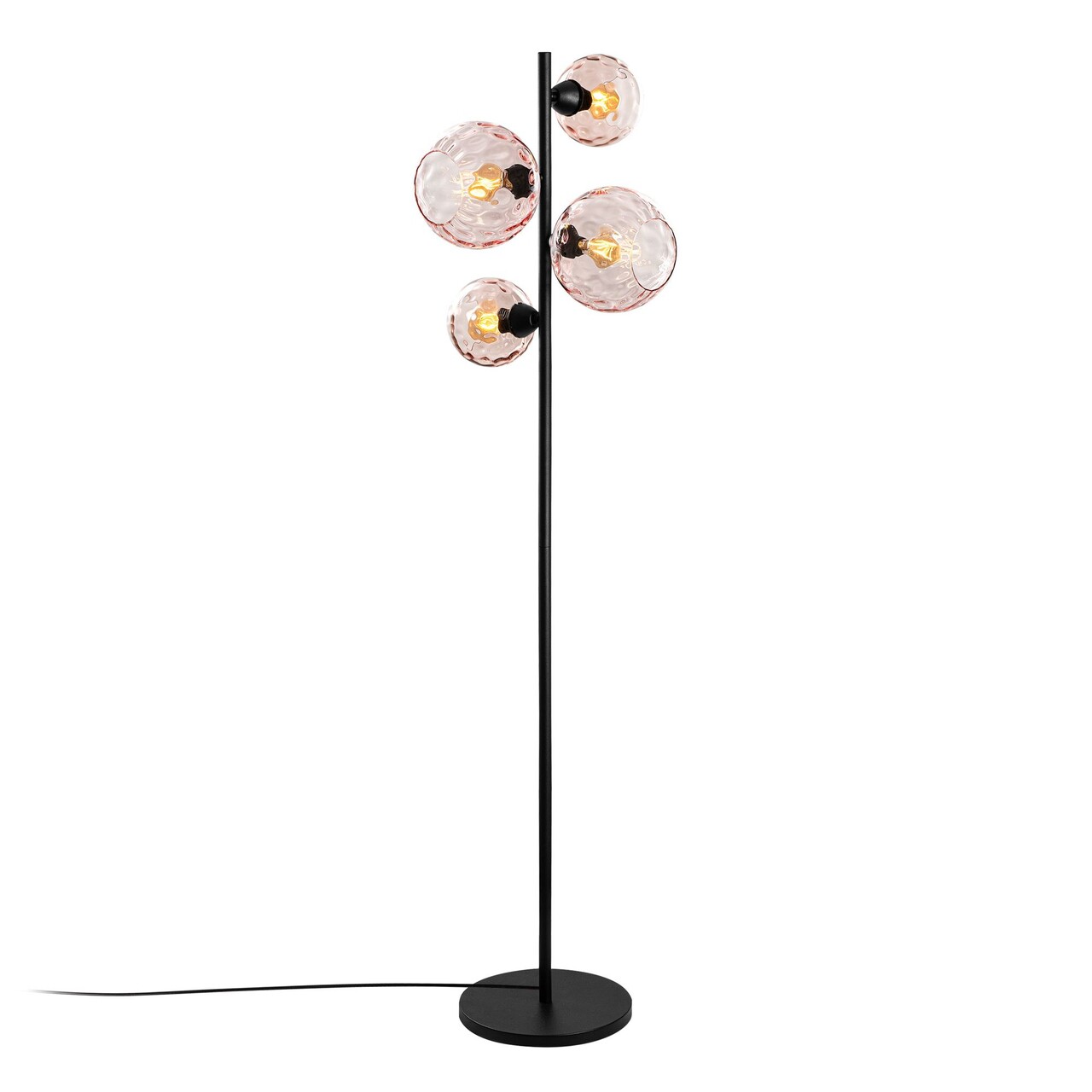 Lampadar, L'essentiel Maison, 521SHN3654, Roz/Negru - view 5