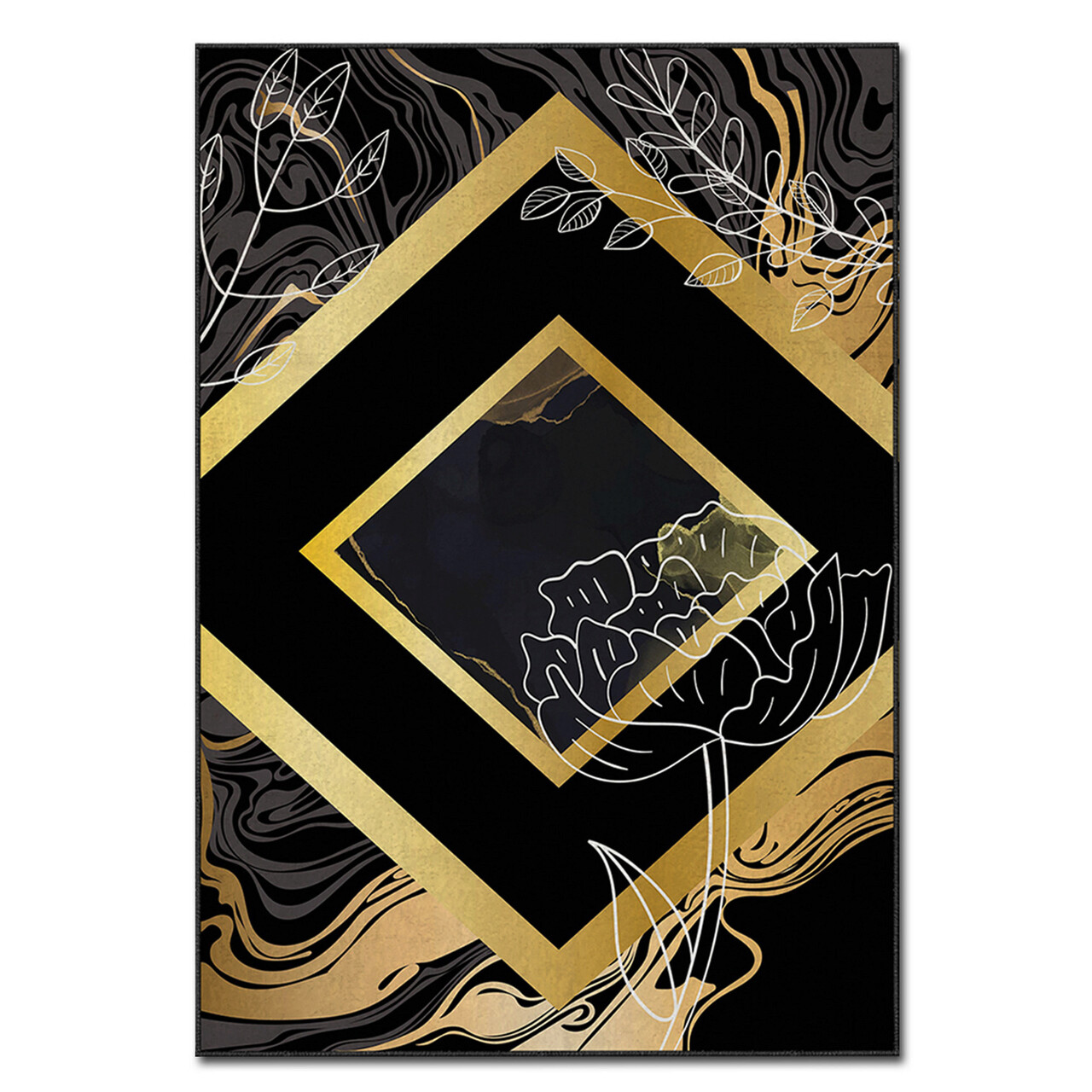 Covor, ASR CRPT-72 , 160x230 cm, Poliester, Multicolor