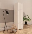 Dulap pentru haine, Hanah Home, Flora 47, 47x183x45 cm, PAL, Alb