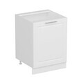 Dulap pentru bucatarie, Hanah Home, Minar, 60x87x58 cm, Alb