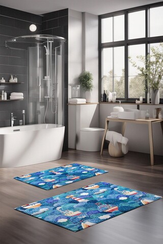 Set covorase de baie, Cartwright, CT-5291, Poliester, Multicolor