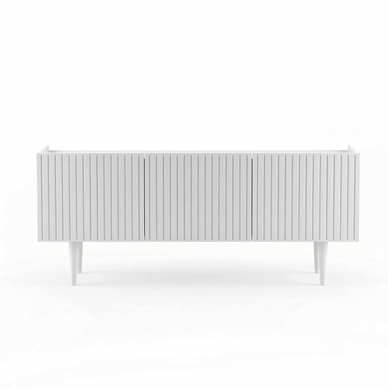 Comoda TV, Hanah Home, Capella 120, 120x50x29 cm, MDF, Alb - view 4