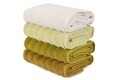 Set 4 prosoape de maini 406, Beverly Hills Polo Club, 50x90 cm, bumbac, verde