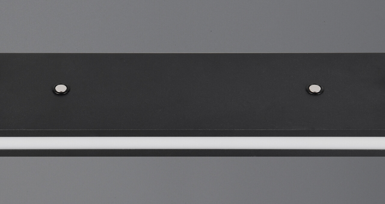 Lustra Graham, TRIO, 109x9x150 cm, 4.5W / 10W, 7x SMD / 1x SMD, metal, negru mat