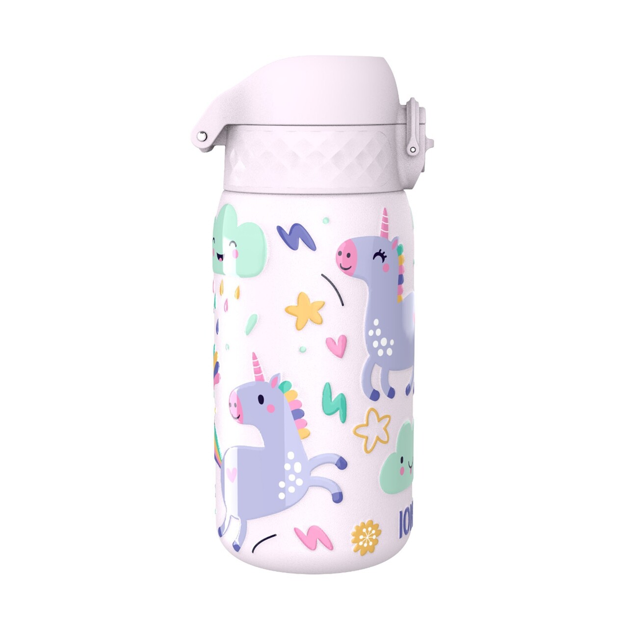 Sticla apa pentru copii, inox, 400ml, Unicorns - Ion8 - view 4