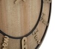 Ceas de perete, Black Gold, Mauro Ferretti, 60 cm, fier/MDF