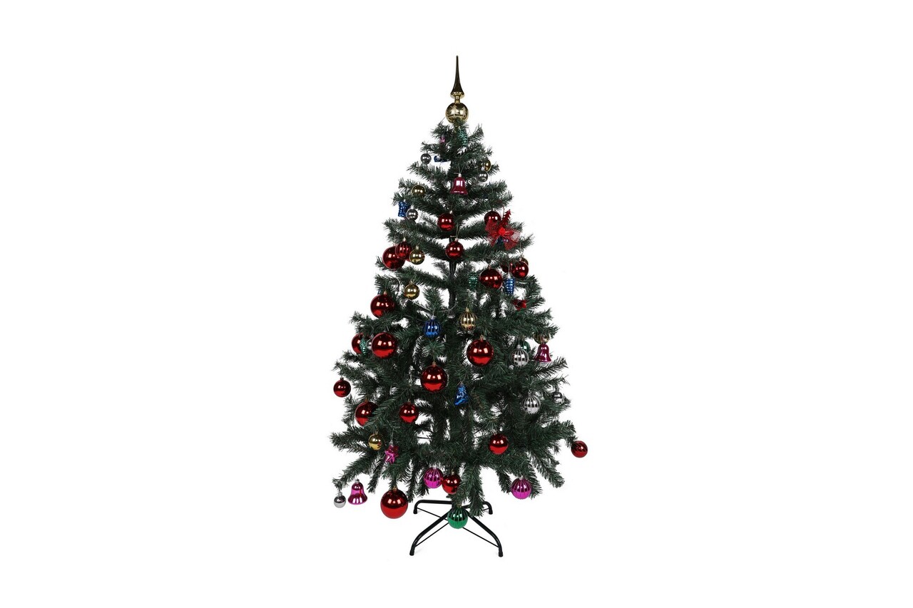 Brad artificial, Christmas Tree 150, Verde — imaginea 2