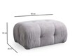 Coltar, Atelier del Sofa, 560ARE1260, Cadru: Lemn de fag/PAL, Gri deschis