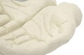 Vas decorativ Hand Tray Stons, Mauro Ferretti, 22.7x20x7.3 cm, polirasina, crem