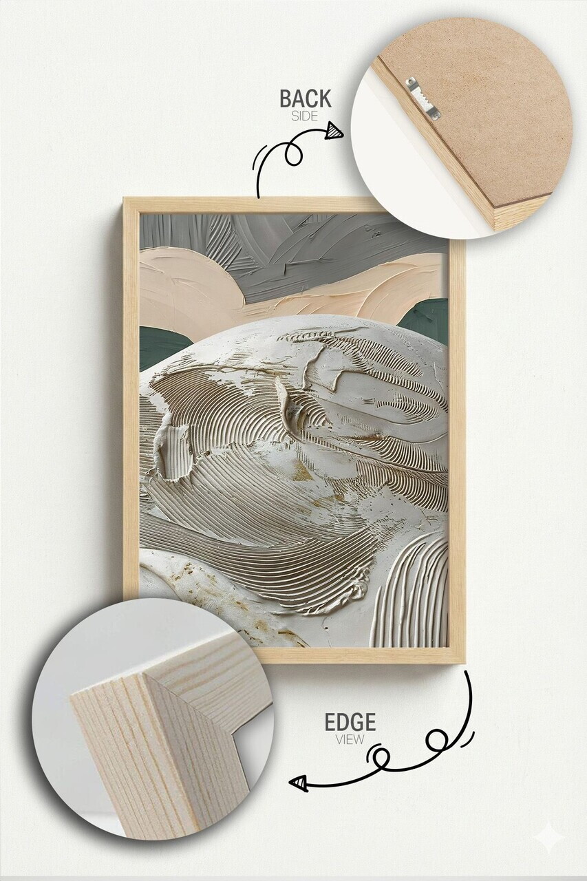 Tablou decorativ, Artnewclahsp60-3348, Lemn masiv, MDF, Multicolor - view 4