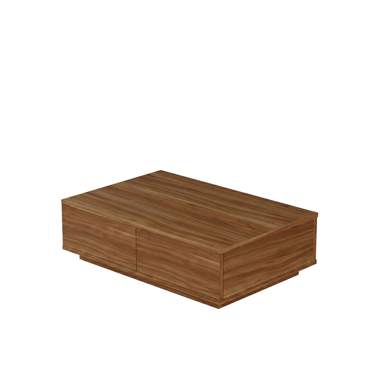 Masuta de cafea, Hanah Home, Ave14-Ce, 90x28.6x60 cm, PAL, Maro — imaginea 3