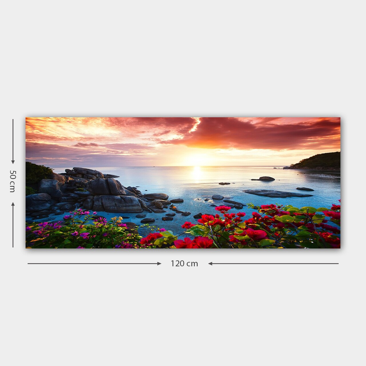 Tablou decorativ, YTY168033302_50120, Cadru: 100% LEMN (grosime: 3 cm), Multicolor - view 3